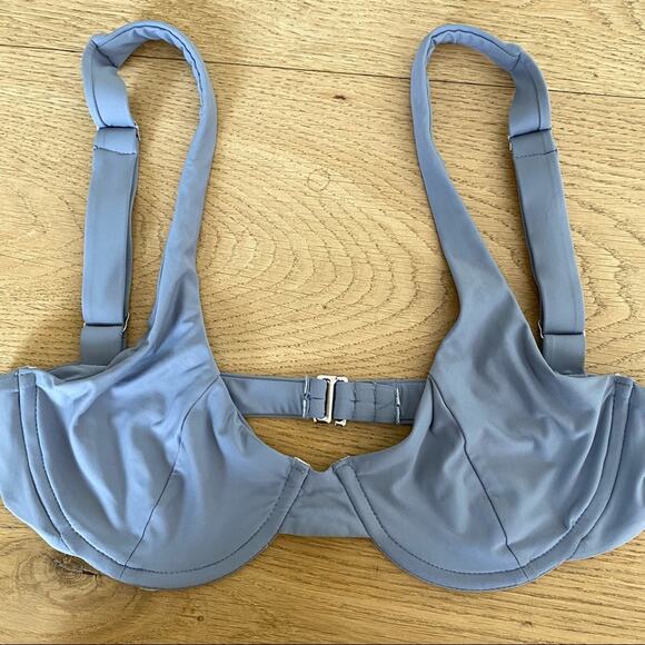 ELE Swims - Underwire Bikini Top & Bottoms in Gray - Picture 4 of 7